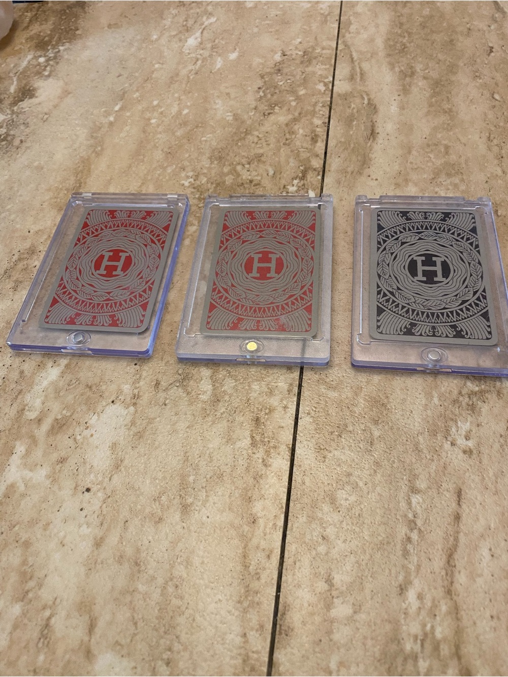 Hermes rare King, Queen and Jack Playing card - 3 cards